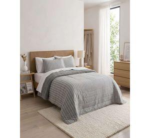 Plumon Quilt 2 Plazas Con Sherpa Palma Cationic Suave m3