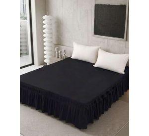 Faldón de Cama Estilo Moderno y Ajuste Perfecto KING 180X200 CM A06