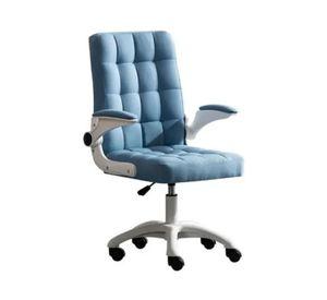 Silla De Oficina De Tela Altura Con Ajustable Y Ruedas