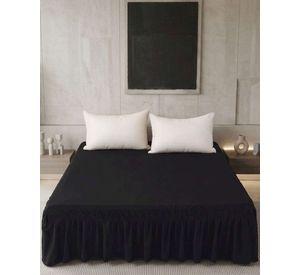 Faldón de Cama Estilo Moderno y Ajuste Perfecto SuperKing 200X200 CM A06