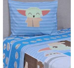 Star wars baby yoda juego sabanas 1.5 plaza