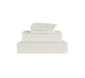 SABANA ANDES MICROFIBRA BRODERIE CRUDO KING