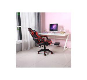 Silla Gamer Ergonómica Reclinable Con Reposapiés Videojuego Silla Gaming Computador Pc Profesional