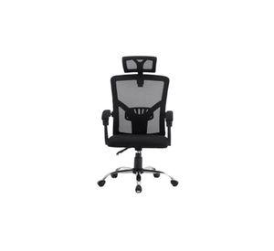 Silla de escritorio reclinable modelo ejecutivo color negro