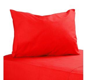 Sàbana Lisa 1.5 Plazas 144 Hilos Rojo