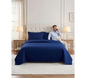 Cubrecama Quilt Verano King Suave Fresco Con Fundas Set
