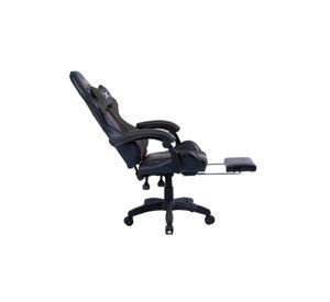 Silla Gamer Ergonómica Reclinable Con Reposapiés Videojuego Silla Gaming Computador Pc Profesional