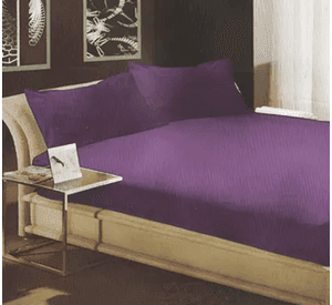 Sabana polar 2 plazas diseño liso color morado