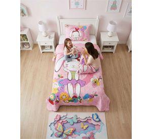 Cubrecama Verano Estampado Plaza Y Media Fresco Liviano a2