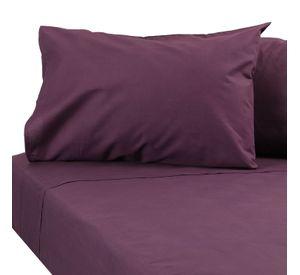 Sàbana Lisa 2 Plazas 144 Hilos Morado