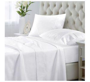 JUEGO DE SABANAS ARTHOME KING BLANCA - 144 HILOS