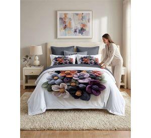 Quilt Cubrecamas Ligero Verano Efecto 5D King K9