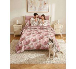 Quilt De Verano 5D Cubrecama Ligero Transpirable 2 Plazas 2P2
