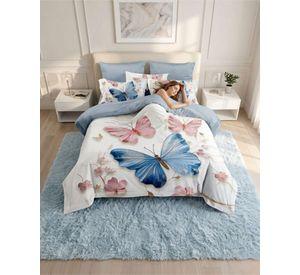 Quilt Cubrecamas Ligero Verano Efecto 5D 2Plaza 2P6