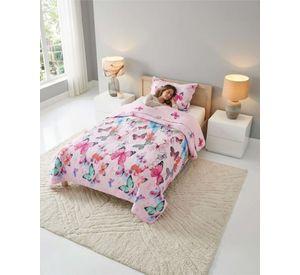 Cubrecama Verano Estampado Plaza Y Media Fresco Liviano a6