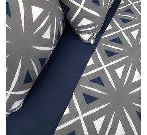 Sábanas de Polar Composé King 2.5 Plazas / Bicolor Turquesa – Doral
