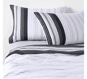 Combo sabana 1.5 plaza 144 hilos + 2 almohadas Cannon