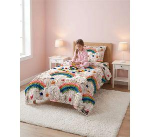 Quilt De Verano 5D Cubrecama Ligero Transpirable Plaza y Media PM13