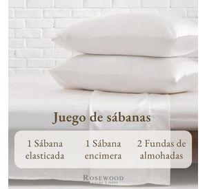 Sabanas Satin Ultra Suaves Juego Completo Rosewood 2 Plazas