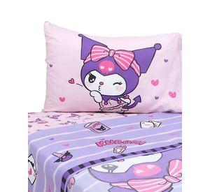 Sabanas infantil Kuromi plaza y media Mashini