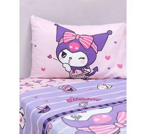 Sabanas infantil Kuromi plaza y media Mashini