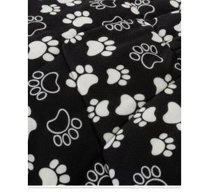 Cobertor Plush Con Chiporro 2 Plazas Extra Suave-Patitas De Cachorro TF
