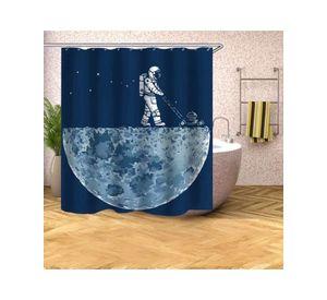 CORTINA PARA BAÑO CON FORRO DE DUCHA 180 cm L11