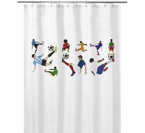 Cortina de Baño Futbolistas