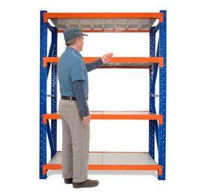 Estante Metálico Rack Industrial Bodega Repisas 200x200x60cm