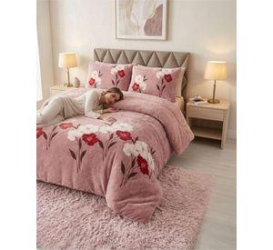 Cubrecamas Sherpa 2 Plazas Plush Ultra Suave De Lujo m6