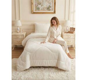Cubrecama Plush Con Chiporro Plazas y media Quilt Térmico 05