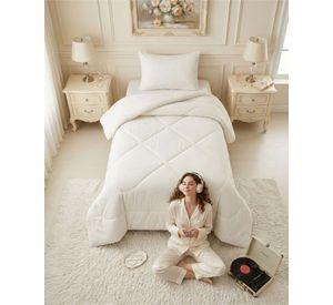 Cubrecama Plush Con Chiporro Plazas y media Quilt Térmico 05