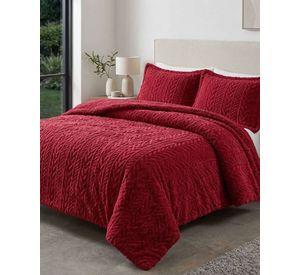 COBERTOR ELEGANTE DE INVIERNO CON CHIPORRO KING12