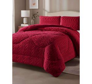COBERTOR ELEGANTE DE INVIERNO CON CHIPORRO KING12