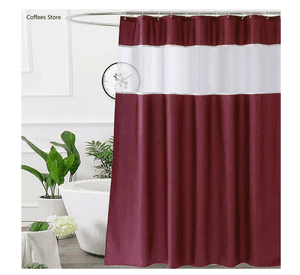 Cortina Baño Ducha 180x200 Burdeo