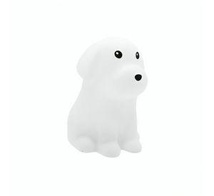 Lámpara de Noche de Silicona LED RGB Squishy Perrito