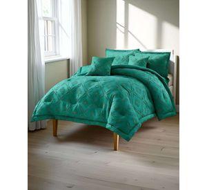 Quilt Decorativo Plaza y Media Cubrecama de Verano con Diseño Exclusivo 03