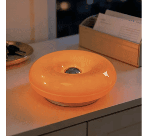 Lámpara Donut Led Touch Regulable- Diseño Moderno