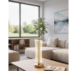 Lámpara Mesa Cilíndrica Decoración Luminosa Hogar LED Jhn
