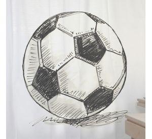 CORTINA DE BAÑO ALGODÓN PELOTA FÚTBOL