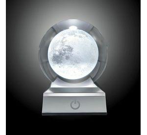 Lampara Bola De Cristal LED RGB Colores Luna