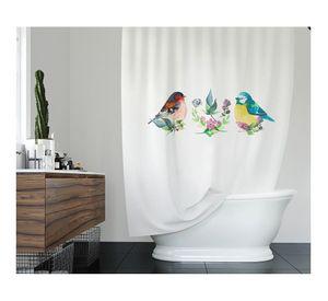 Cortina de Baño Pájaros Guatones