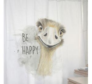 CORTINA BAÑO ALGODÓN EMU FELIZ