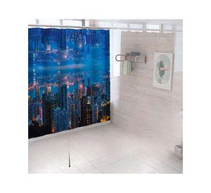 CORTINA PARA BAÑO CON FORRO DE DUCHA 180 cm L35
