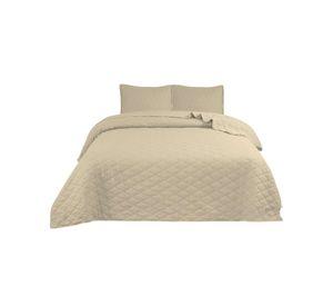 Cobertores de Verano-Primavera con Diseño de Pompon (king-super king) beige