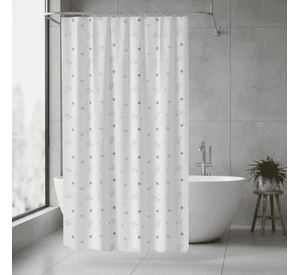 Cortina de Baño con Estampado 180cm x 180 cm