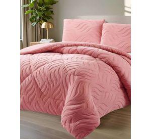 COBERTOR ELEGANTE DE INVIERNO CON CHIPORRO KING16