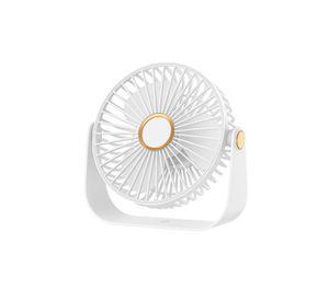 Ventilador de Escritorio Portátil USB con Luz Recargable 17 cm