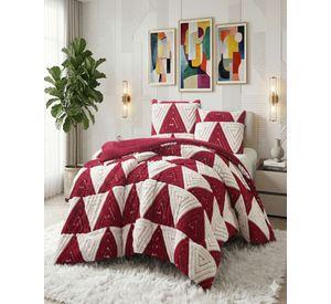 Cubrecama King Invierno Jacquard Cutting Premium Chiporro Extra Suave C-4
