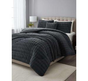 Cubrecamas Calido Para Invierno De Piel Sintetica King m3